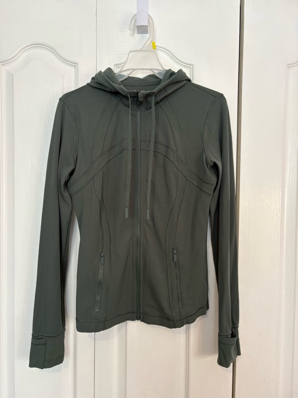 Women's Olive Green Lululemon Define Hooded Jacket